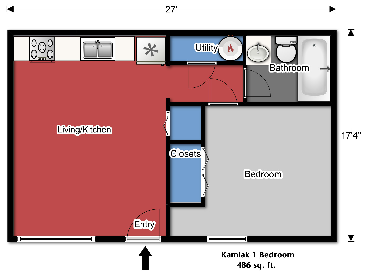 Kamiak One Bedroom