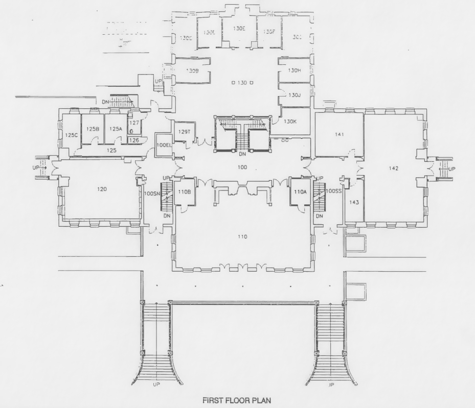 Honors first floor plan