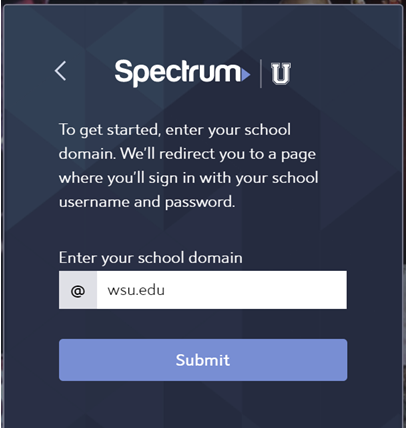 Spectrum  login